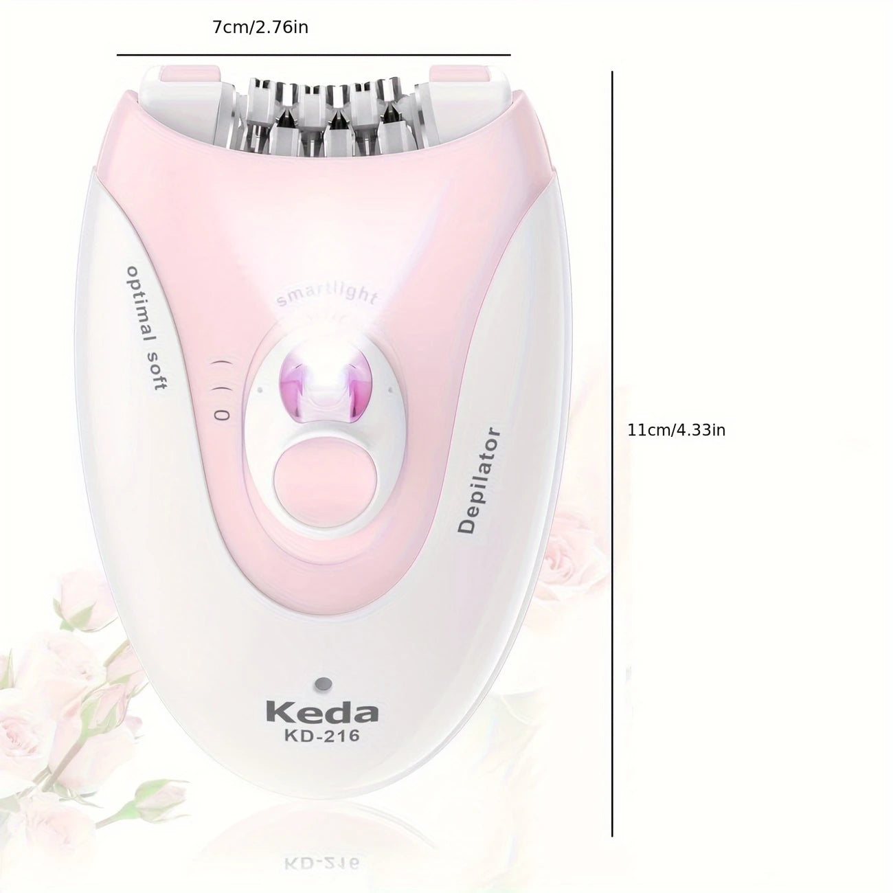Ladies' intelligent electric hair removal device, portable hair removal device, USB charging with light, hair removal device